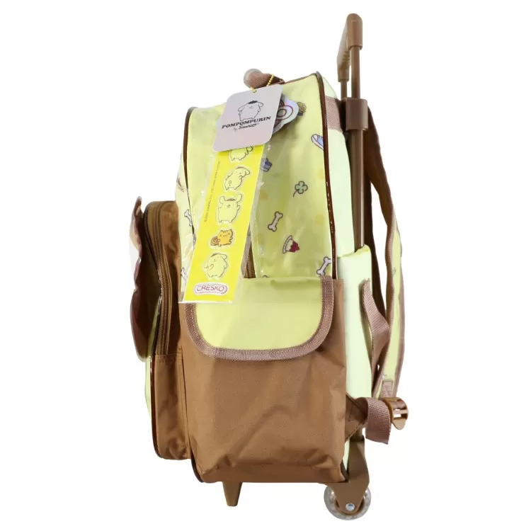 Mochila Escolar 2026 Pompompurin 18" con Carro Art.SR3701